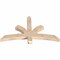 Ekena Millwork Davenport Smooth Timber Gable Bracket, Douglas Fir, 48"W x 28"H x 3 1/2"D x 3 1/2"F, 14/12 Pitch GBW048X28X0404DAV00SDF - alternate 4